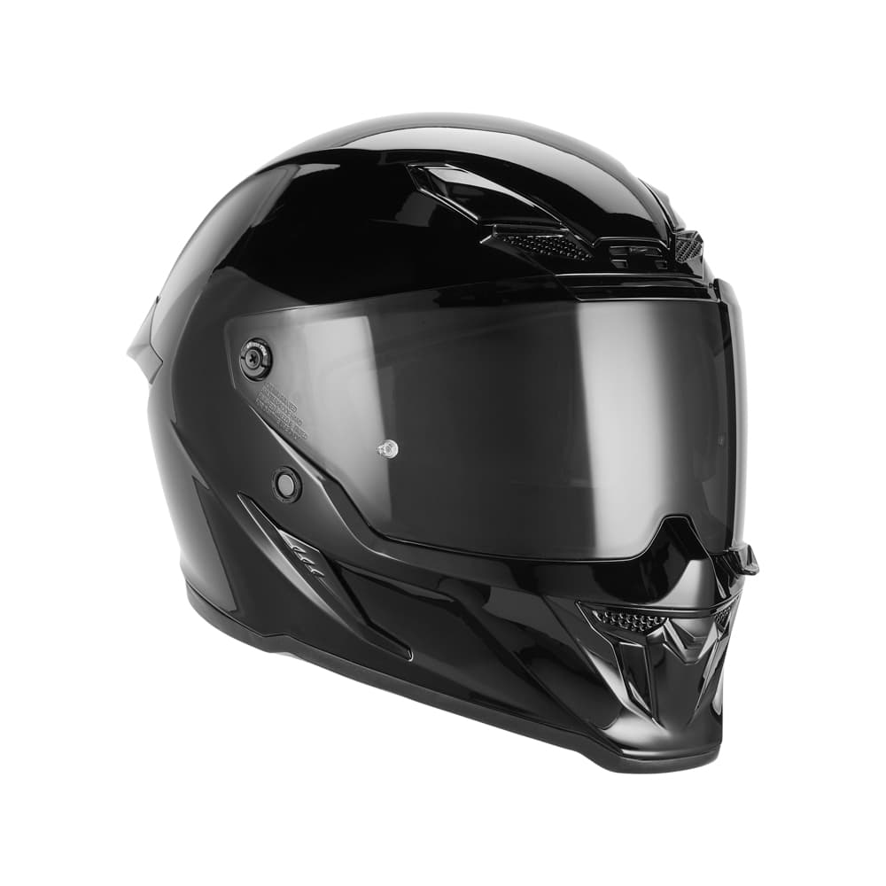 Casque Intégral Exklusiv Goliath list: Noir Brillant|Noir|Gris