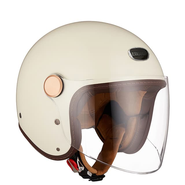 Casque Jet Exklusiv Kulte 2 list: Beige|Noir|Beige