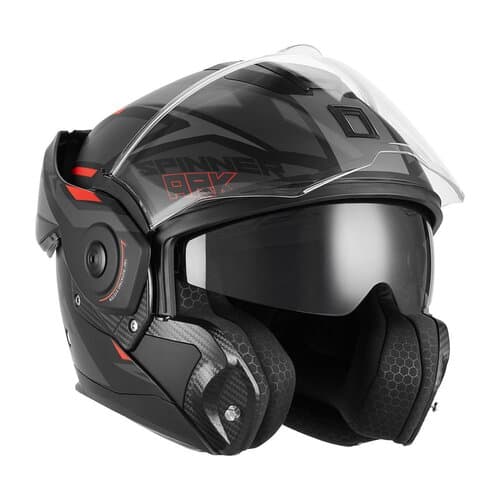 Casque Nox Premium Spinner list: Noir / Rouge|Noir|Blanc|Gris|Rouge|Rose