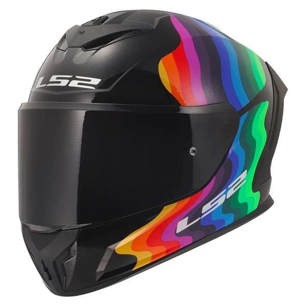 Casque LS2 Rapid III Flow list: Multicolore|Blanc|Gris|Multicolore