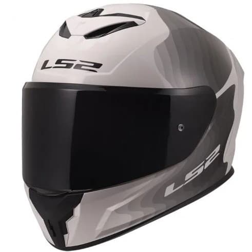 Casque LS2 Rapid III Flow list: Blanc / Gris|Blanc|Gris|Multicolore
