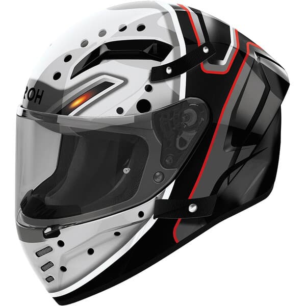 Casque Airoh Conor list: Noir / Gris|Noir|Blanc|Gris|Rouge|Orange|Jaune|Marron|Vert|Bleu|Violet|Multicolore