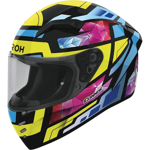 Casque Airoh Conor list: Multicolore|Noir|Blanc|Gris|Rouge|Orange|Jaune|Marron|Vert|Bleu|Violet|Multicolore