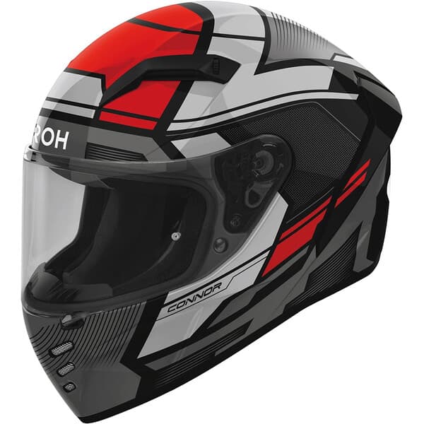 Casque Airoh Conor list: Noir / Rouge|Noir|Blanc|Gris|Rouge|Orange|Jaune|Marron|Vert|Bleu|Violet|Multicolore