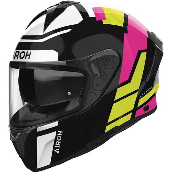 Casque Airoh Spark 2 list: Rose|Noir|Blanc|Gris|Rouge|Jaune|Vert|Bleu|Rose|Multicolore