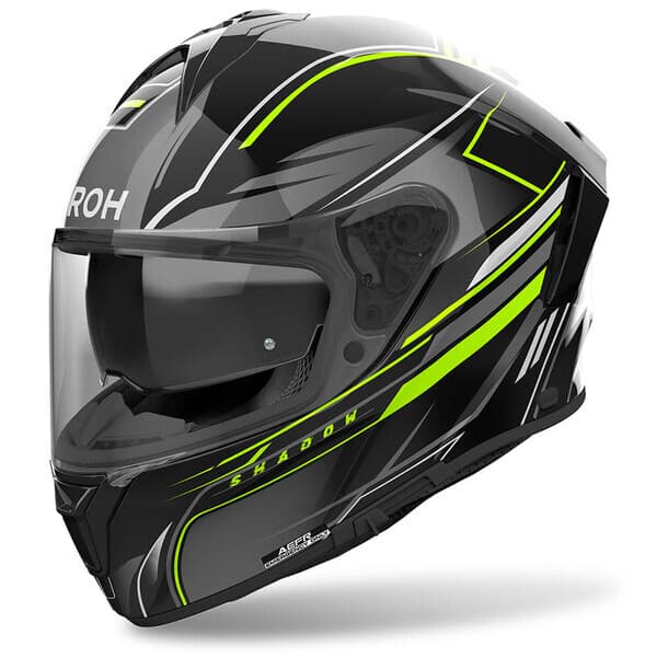 Casque Airoh Spark 2 list: Noir / Jaune|Noir|Blanc|Gris|Rouge|Jaune|Vert|Bleu|Rose|Multicolore