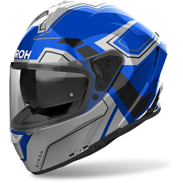 Casque Airoh Spark 2 list: Bleu / Blanc|Noir|Blanc|Gris|Rouge|Jaune|Vert|Bleu|Rose|Multicolore