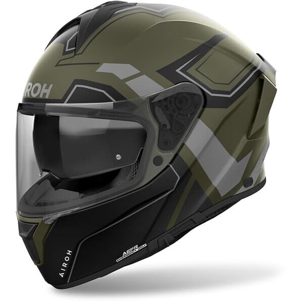 Casque Airoh Spark 2 list: Kaki|Noir|Blanc|Gris|Rouge|Jaune|Vert|Bleu|Rose|Multicolore