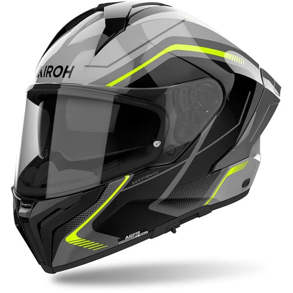 Casque Airoh MatryX list: Anthracite / Jaune|Noir|Blanc|Gris|Rouge|Orange|Jaune|Vert|Bleu|Violet|Rose