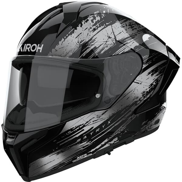 Casque Airoh MatryX list: Noir / Gris|Noir|Blanc|Gris|Rouge|Orange|Jaune|Vert|Bleu|Violet|Rose