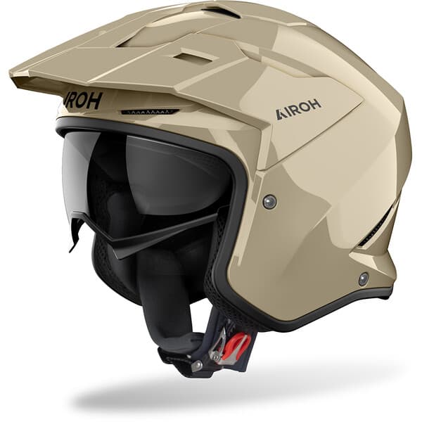 Casque Jet Airoh Kombakt list: Beige|Noir|Blanc|Gris|Orange|Beige|Vert|Bleu|Rose