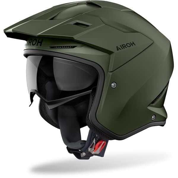 Casque Jet Airoh Kombakt list: Vert|Noir|Blanc|Gris|Orange|Beige|Vert|Bleu|Rose