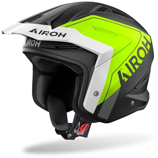 Casque Airoh TRR 2 list: Noir / Jaune|Noir|Blanc|Gris|Rouge|Orange|Jaune|Vert|Bleu