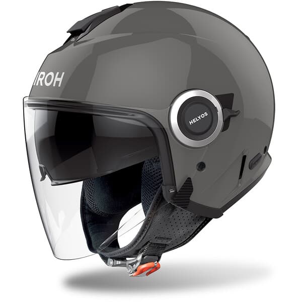 Casque Airoh Helyos list: Gris Brillant (Chalk Grey)|Noir|Blanc|Gris|Vert|Bleu|Rose