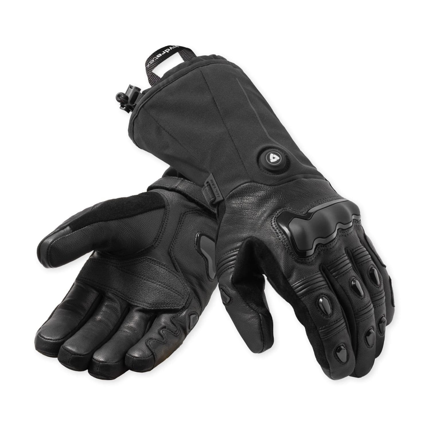 Gants Chauffants Moto/Scooter Rev'it Warp H2O Noir