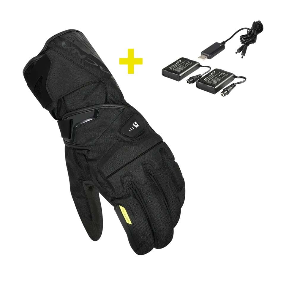 Gants Chauffants Moto Macna Foton 2.0 pour homme Noir