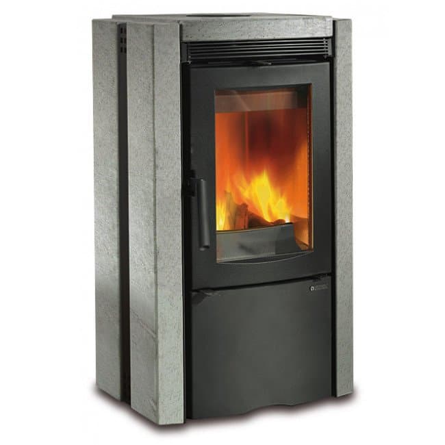 Kamna na dřevo Ester BII Piedra Natural – 9 kW