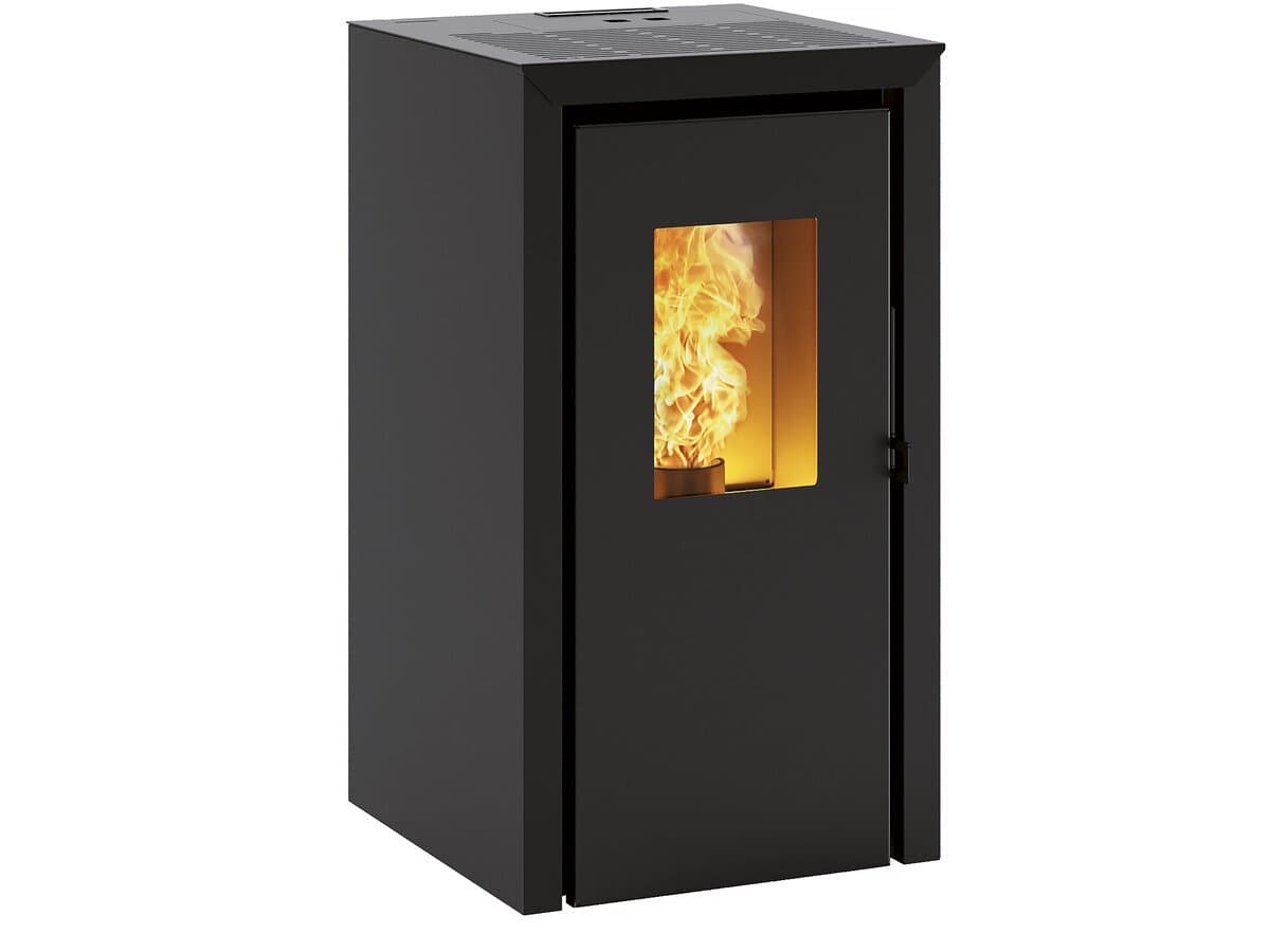 Peletová Kamna Monobloc Bassano 5 Antracit: Kompaktní 4,2 kW