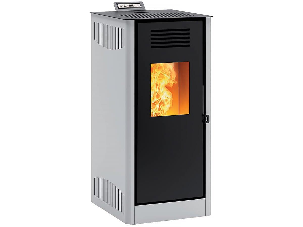 Krbová kamna na pelety Mirano – 3,1–8 kW Antracitová