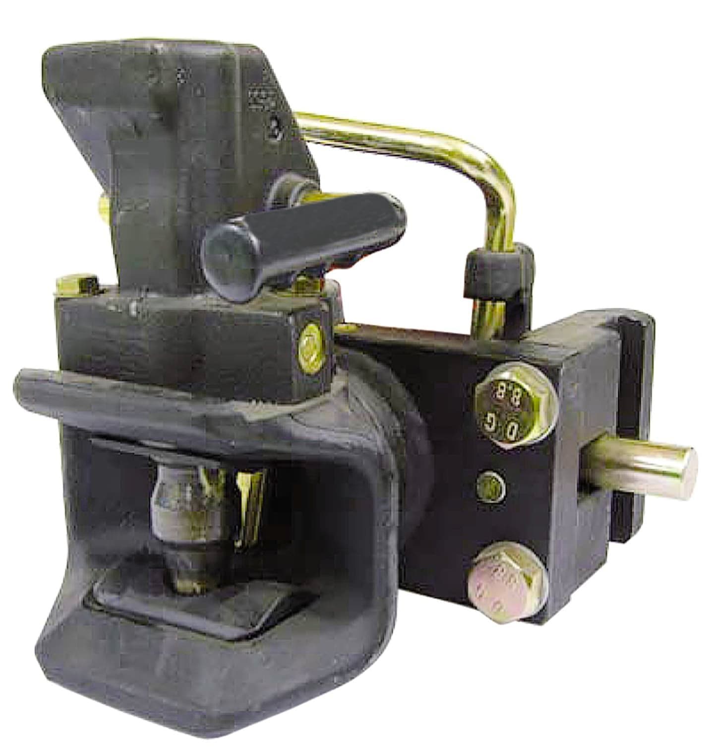 Walterscheid Zugmaul "KU2000/853B", automatisch mit Schienenweite 193 x 80 mm, Ø Bolzen 37 mm, schwarz, 8003996