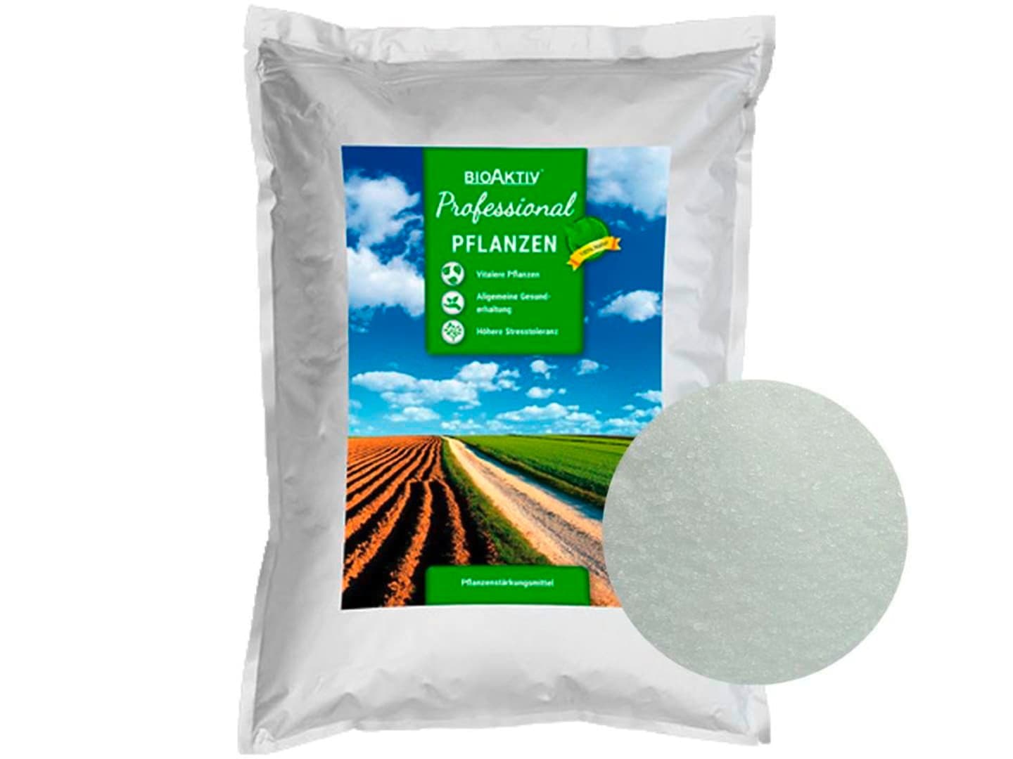 BioAktiv® Professional Pflanzen 25 kg Beutel Biokatalysator aus Bittersalz, für alle Pflanzenarten anwendbar, fördert die Vitalität der Pflanzen