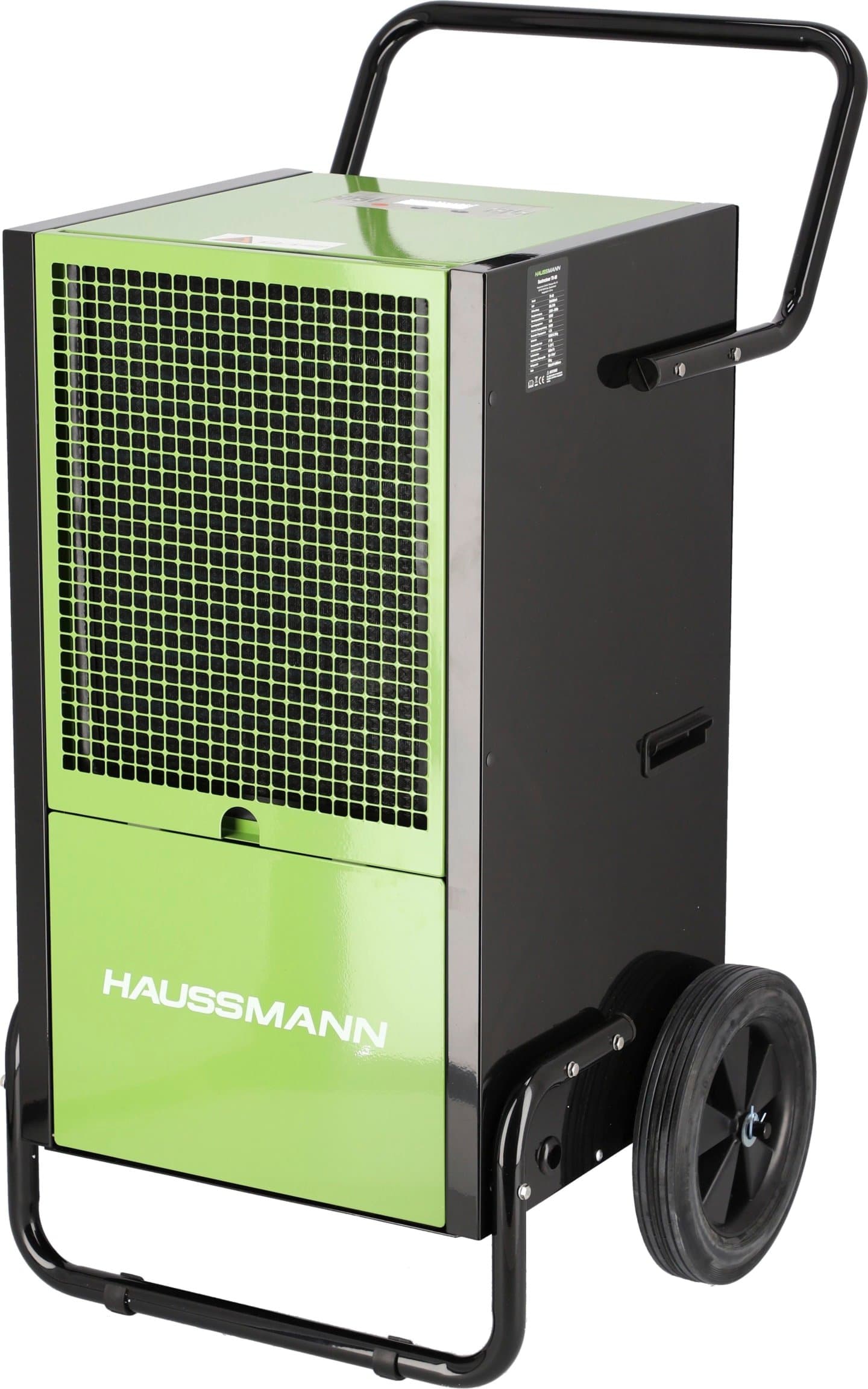 Haussmann Bautrockner TR-80 80 L /24 Std., Luftentfeuchter 820 Watt, mit Abschaltautomatik, für Dauerbetrieb, inkl. Ablaufschlauch