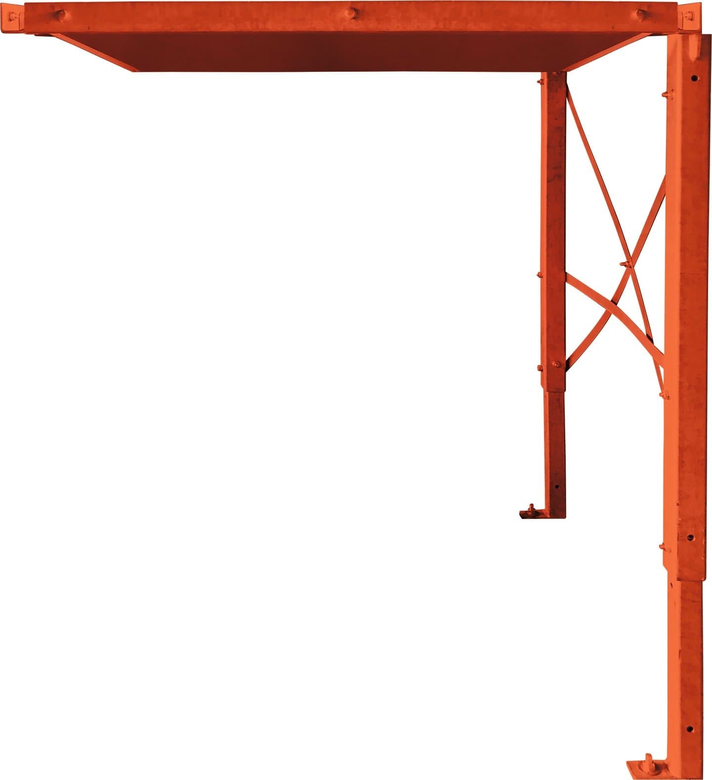 Fledbag® Gestellerweiterung "Funnel Side Rack" zu Gestell "Funnel Rack" für einfaches Lagern und Entleeren von Big Bags., 0204002