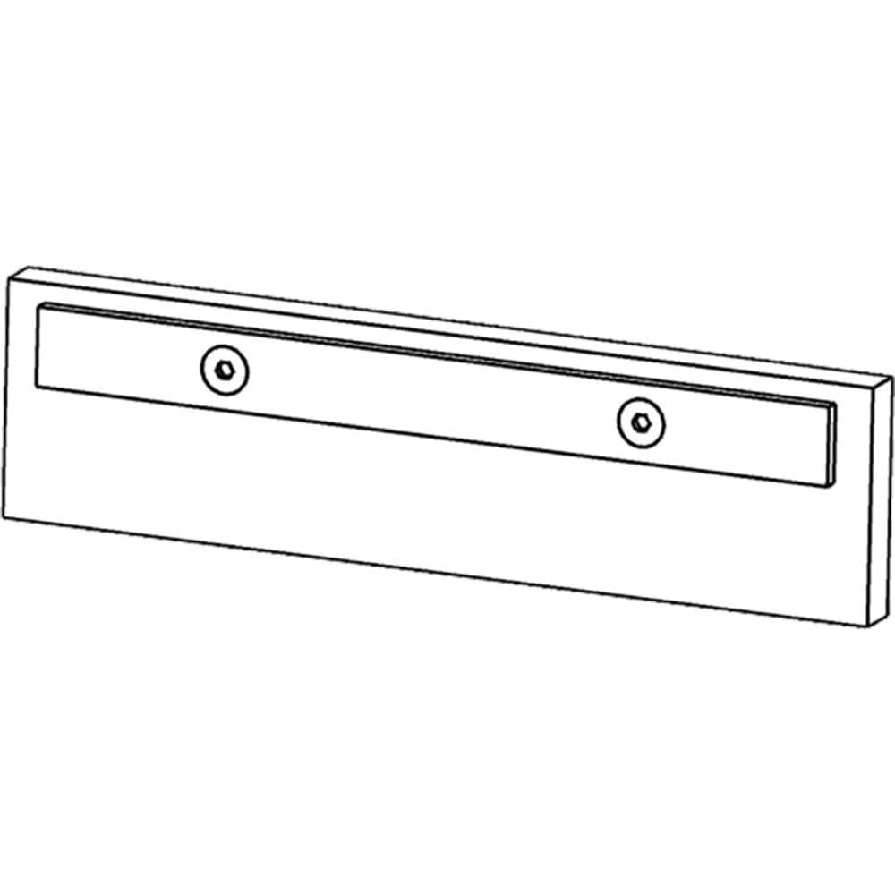 Wiedenmann® Schürfleiste Kunststoff mit Befestigungsteilen für Schneepflug Vario 3354, 1233050