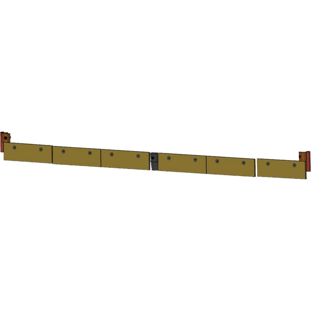 Wiedenmann® Schürfleiste Stahl mit Befestigungsmaterial für Schneepflug Vario Flex, 1252228