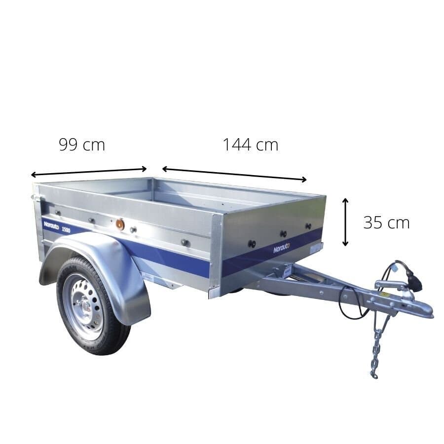 Reboque NORAUTO NOR 1500 600kg