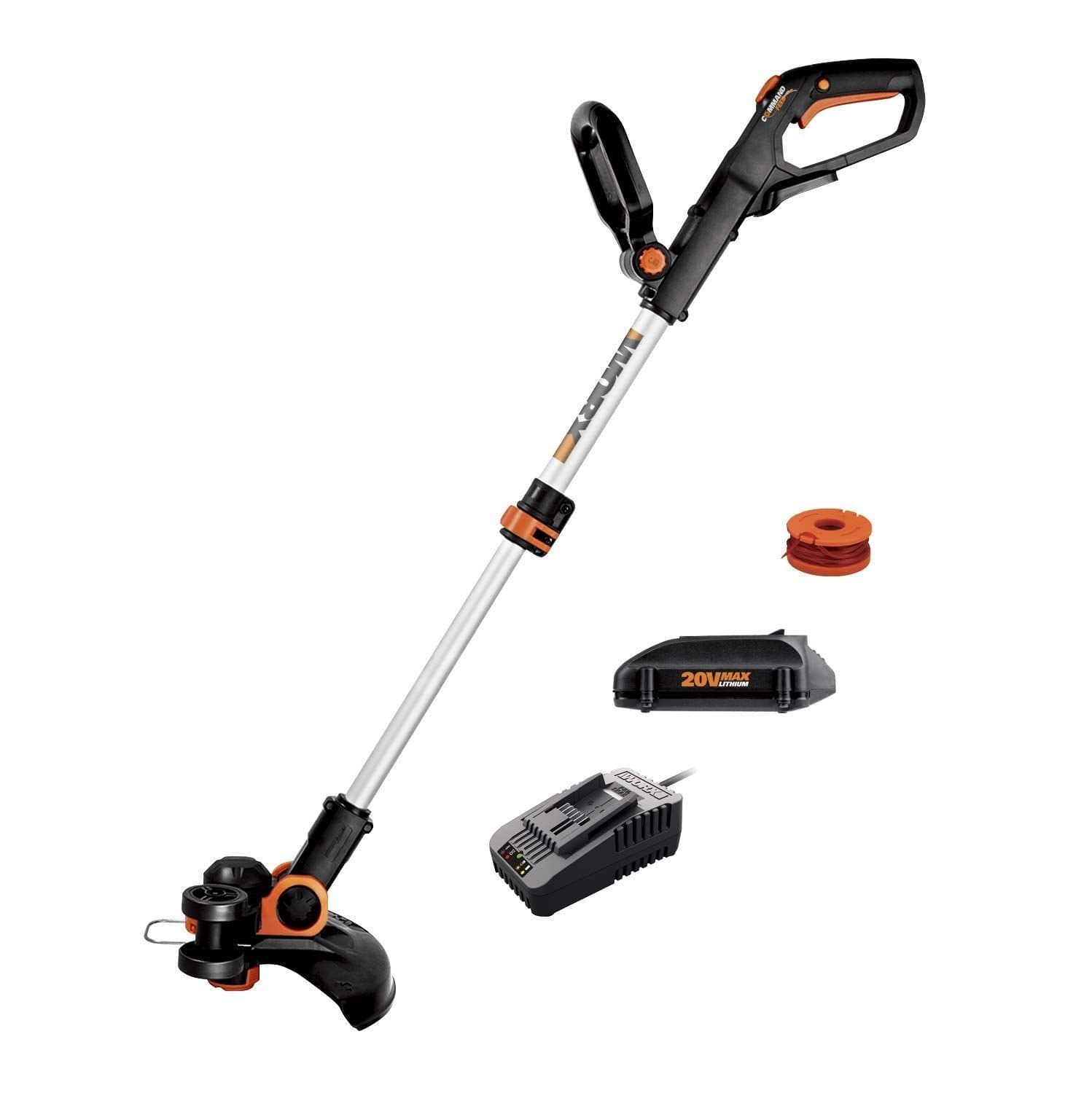 Aparador Relva Bateria 20V Worx WG163E + 1 Bateria 2,0Ah