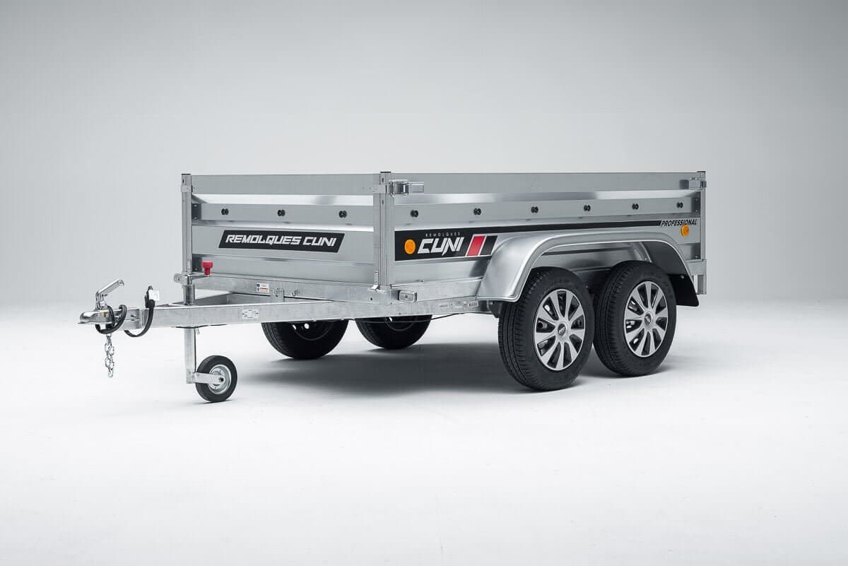 Reboque de carga de 2 eixos Cuni 240 PRO