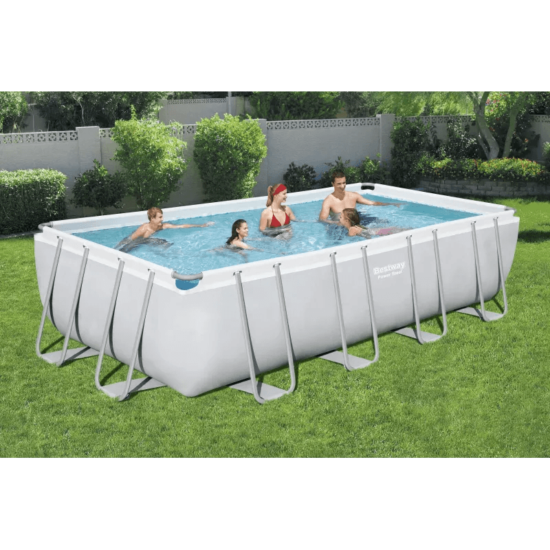 Piscina Exterior 5,50m x 2,7m x 1,2m Power Steel™ Bestway + Acessórios