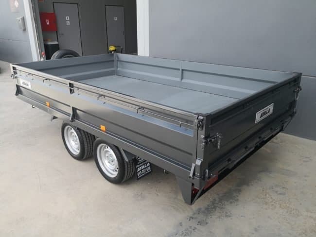 Reboque porta-maquinaria com rampas – Mma 3.500 kg