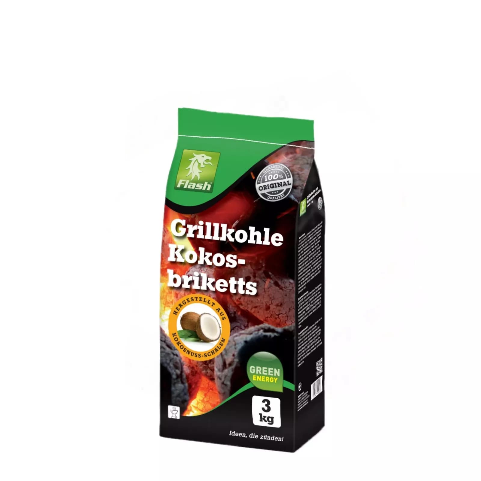 Palette 60×10 kg 600 kg Grillkohle – BBQ | Holzkohlebriketts Briketts