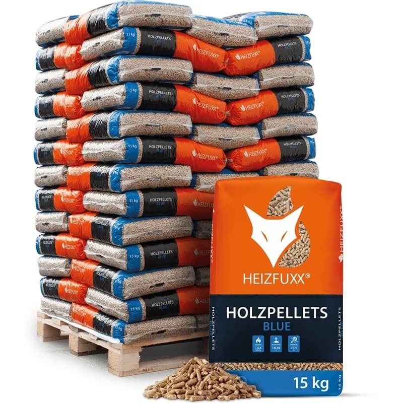 Holzpellets Blue 15kg x 65 Sack 975kg