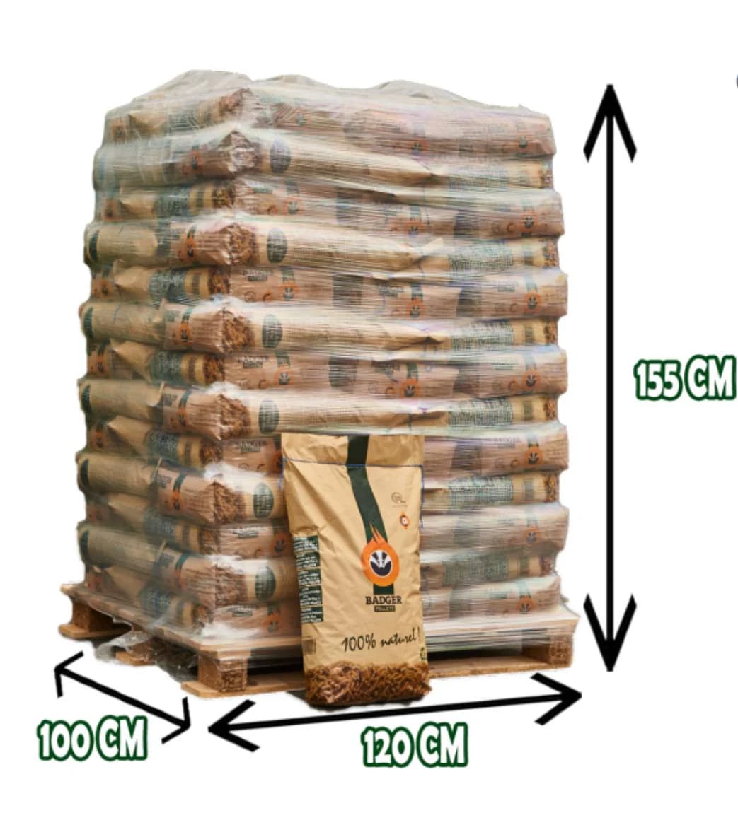 Pellets Badger DIN plus et ENplusA1