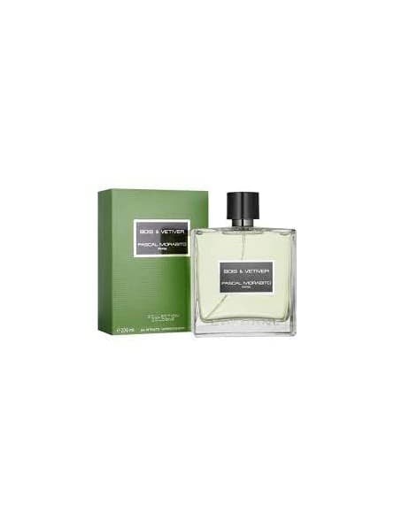 PASCAL MORABITO BOIS ET VETIVER Eau de Cologne 200 ML, Parfum Frais Élégant, Notes de Petit Grain, Cannelle et Bois de Cèdre