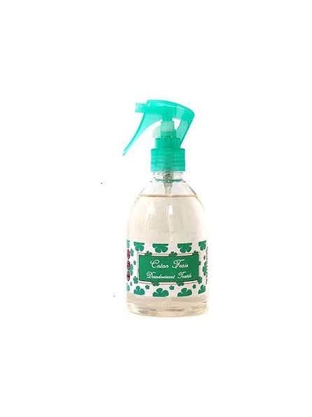MOSCO SPRAY DÉSODORISANT - COTON FRAIS 250ML, Parfum pour Tissus, Spray Anti-Odeurs, Idéal après Lavage