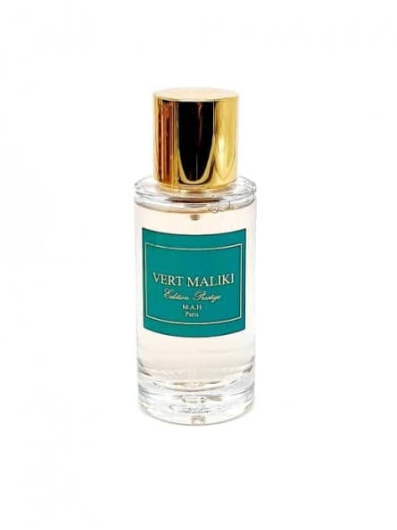 Vert Maliki Edition Prestige – M.A.H, Parfum Unisexe, Notes Exotic, Bergamote et Myrrhe, Haute Parfumerie