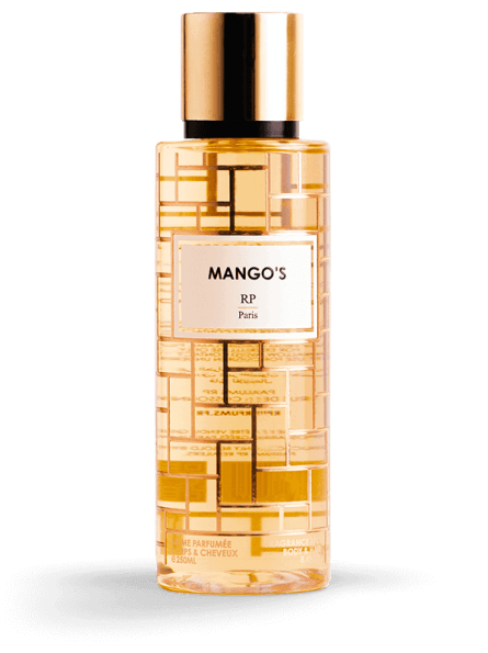 Mango S – Brume Parfumée Tropicale, 250 ml, Notes de Mangue Mûre, Fraîcheur Exotique