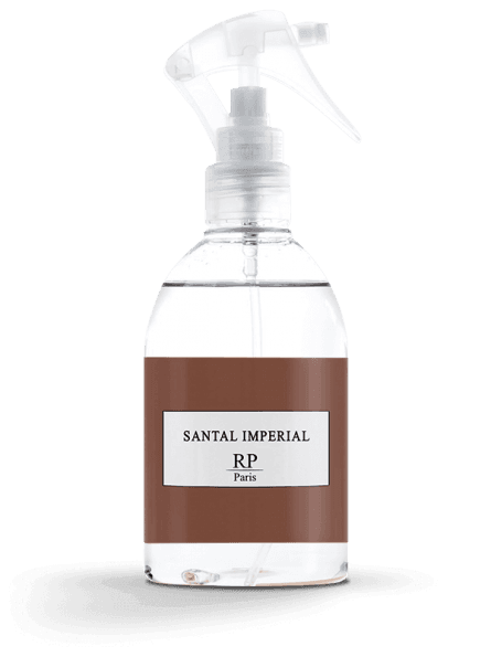 Santal Imperial - Spray Textile Parfumé Signature, 250ml, Fabriqué en France