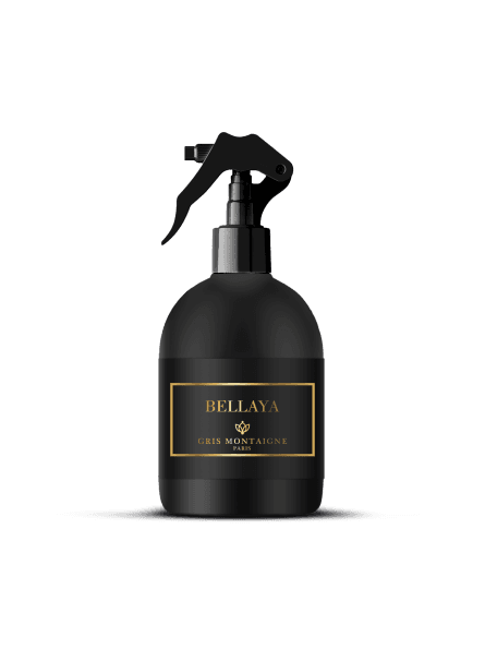 Bellaya – Désodorisant Textile Musc Blanc, 250 ml, Parfum Élégant et Durable, Élimination des Mauvaises Odeurs
