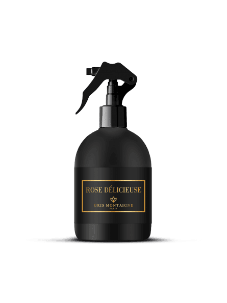 GRIS MONTAIGNE - Rose Délicieuse – Désodorisant Textile, Parfum Fruité, 250 ml