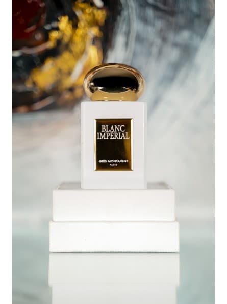 BLANC IMPERIAL 75ML – Parfum de Gris Montaigne, Floral Musqué, Extrait de Luxe