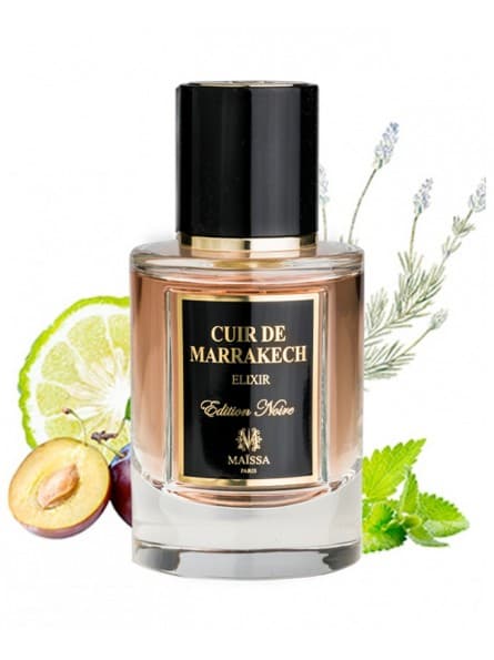CUIR DE MARRAKECH MAISSA PARIS 50 ML - Eau de Parfum Unisexe, Notes de Cuir, Épices et Bois