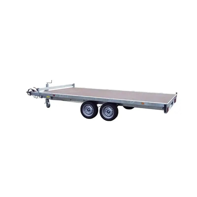 Remorque 2 essieux Lider  – Roues dessous – 4 m – 3500 Kg