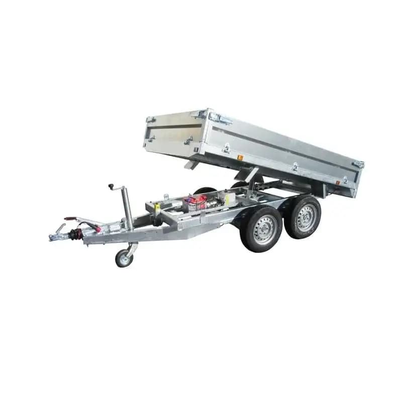 Remorque benne 2 essieux Lider –  (Pompe électrique) – 2,50 m – 2500 Kg