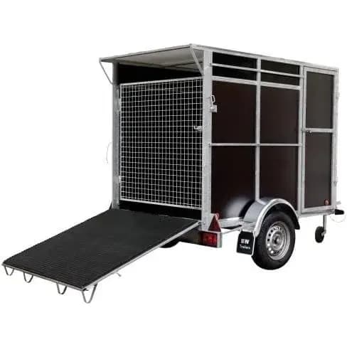 Remorque Bétaillère 2mx1.25m BW Trailers