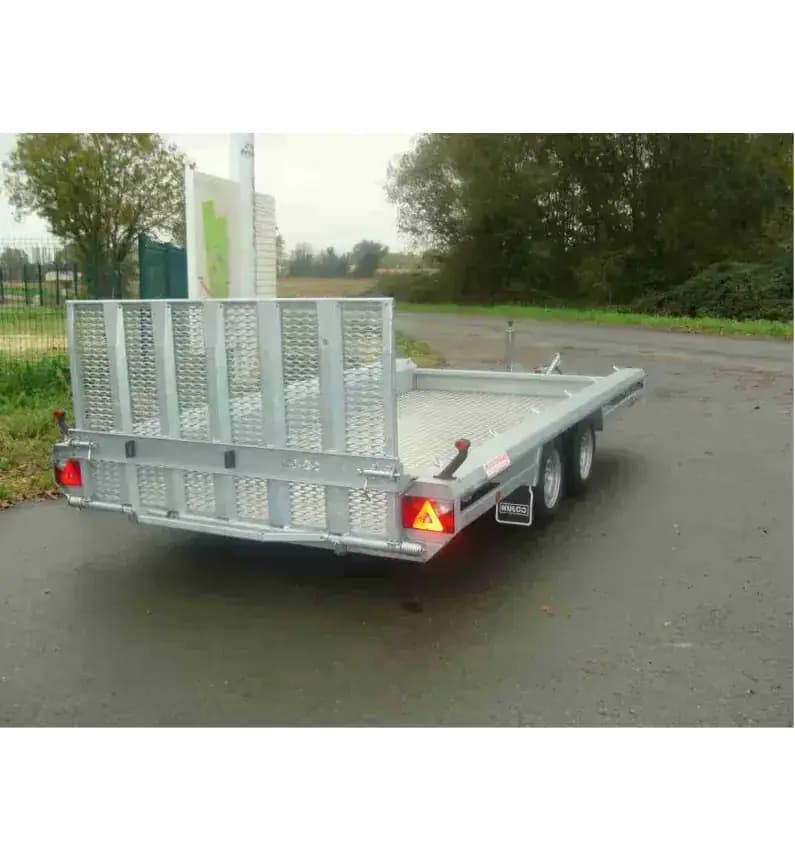 Remorque porte-engin hulco terrax-2 3500 394 x 180 cm